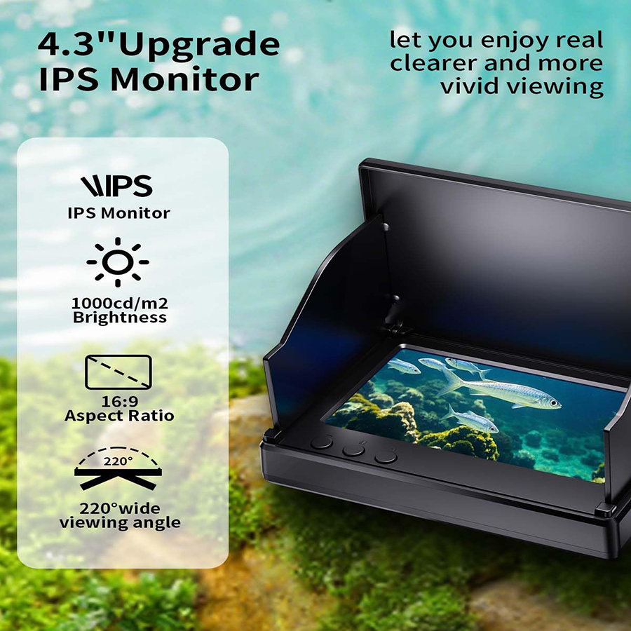 FOURQ Handgehaltener 1080P 4,3 – Fish Finder Portable Bewertung und Preis